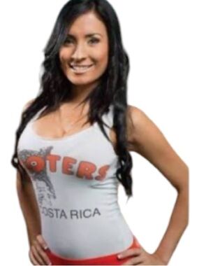 Hooters Costa Rica Tank Top HTF/Rare size L but fits smaller sizes too.